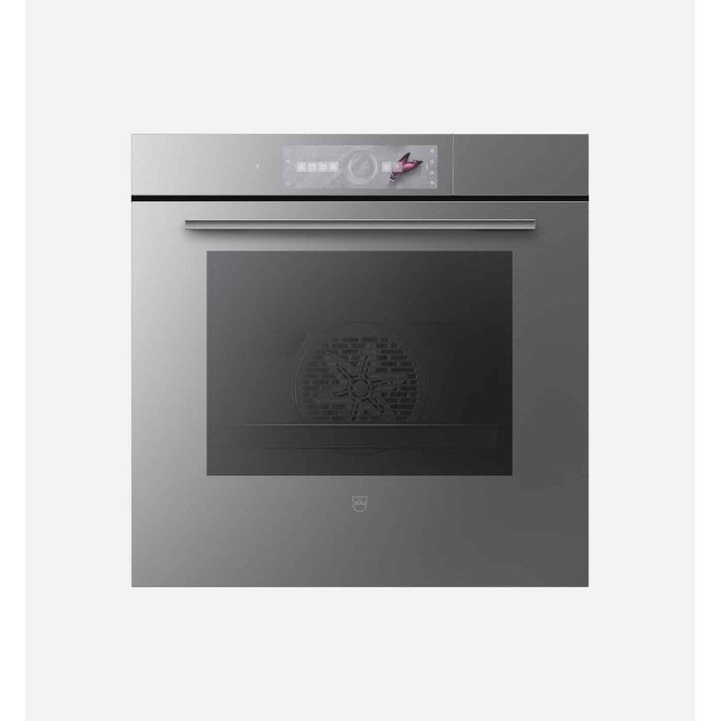 V-Zug V6000 CombairSteamer 60 60cm Steam Oven, Platinum Mirror Glass