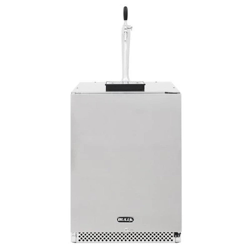 Bull Kegorator Stainless Steel Kegerator with Single Tap