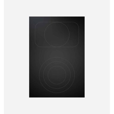 Bora PKCB3 37cm Ceramic Pro HiLight Cooktop 3-Ring/Roaster Hob