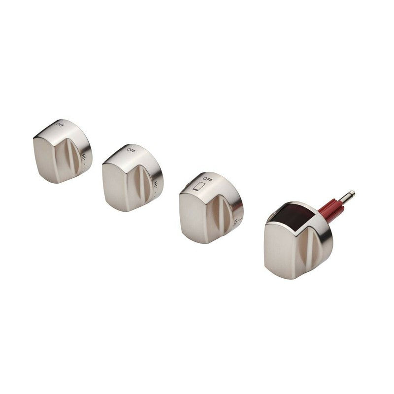 Sub-Zero & Wolf 759mm Dual Fuel Range Stainless Steel Knob Kit