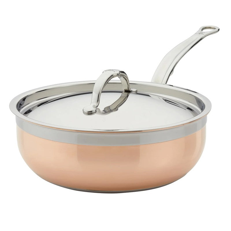 Hestan CopperBond Copper Essential Pan with Lid