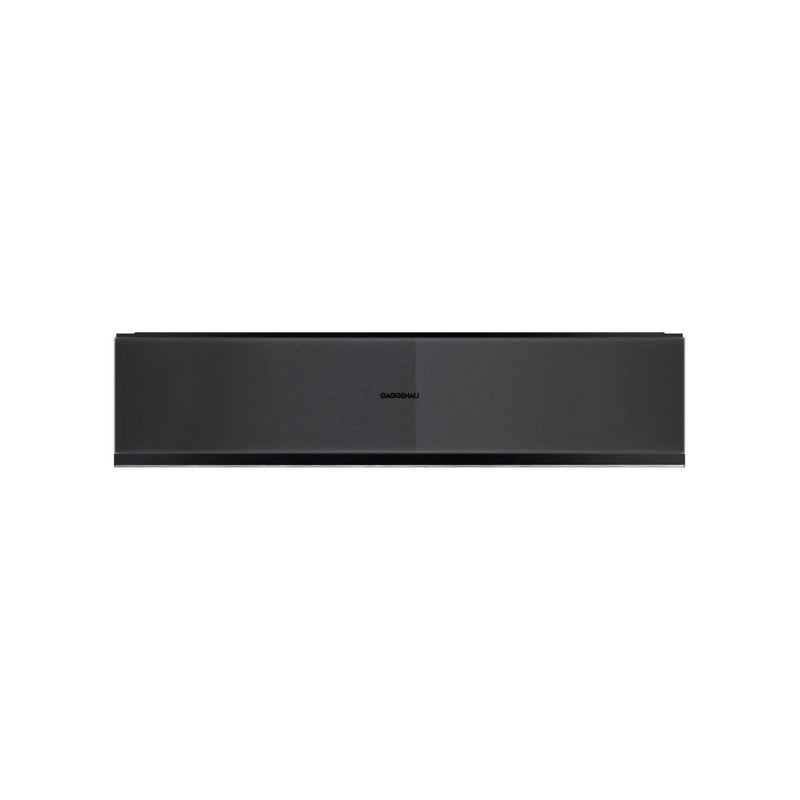 Gaggenau Minimalist Series GW251100 Stainless Steel Warming Drawer 14cm, Onyx