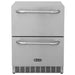 Bull Premium Stainless Steel Double Drawer Fridge 150 Litre
