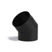 Adezz Forno Stovepipe Connector 200 Steel Stovepipe Connector, Black