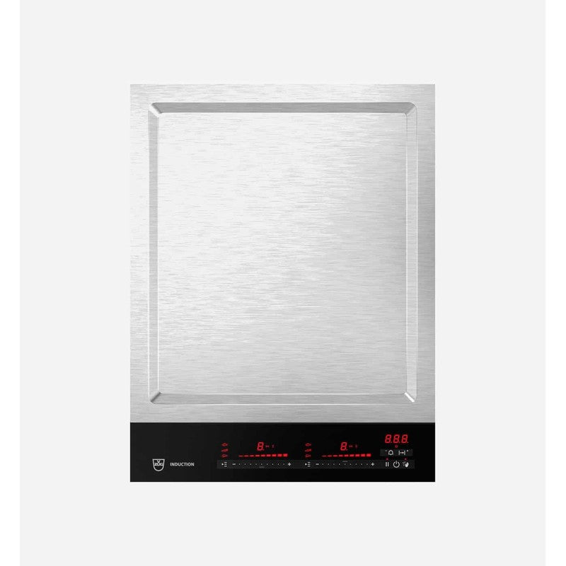 V-Zug V4000 CookTop Teppan Yaki I40 Stainless Steel Induction Hob 40cm, BlackDesign