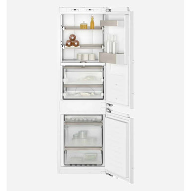 Gaggenau RB289300 200 Series Aluminium Combination Fridge-Freezer 55.8cm, Light Bronze