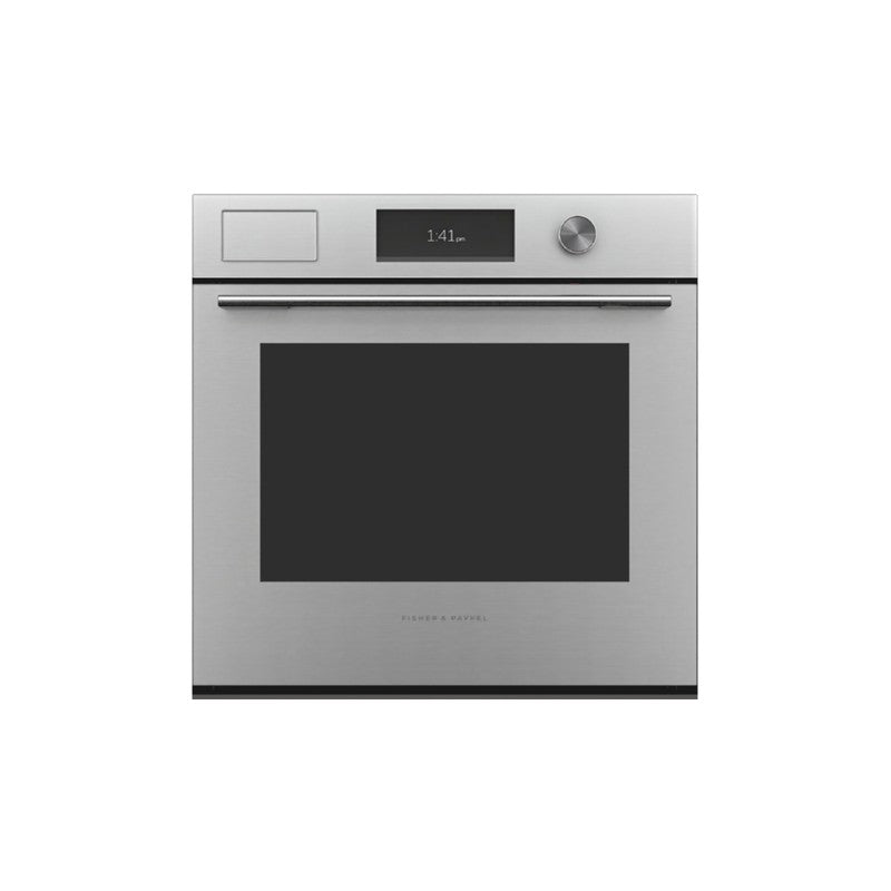 Fisher & Paykel OS60SACVUDX5 60cm Combination Microwave Oven, Brushed Silver Glass