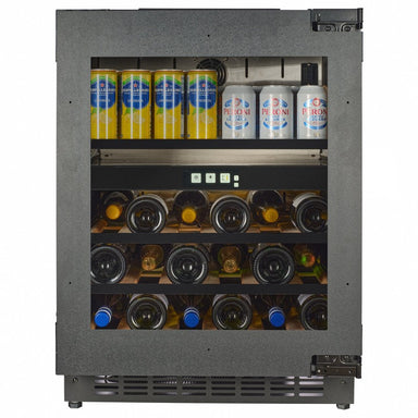 CELLA Kitchenline Panel Ready Beverage Centre 22 Bottle/44 Cans with Push2open