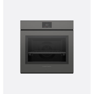 Fisher & Paykel OB60SMPTNG1 60cm Minimal Pyrolytic Oven, Grey
