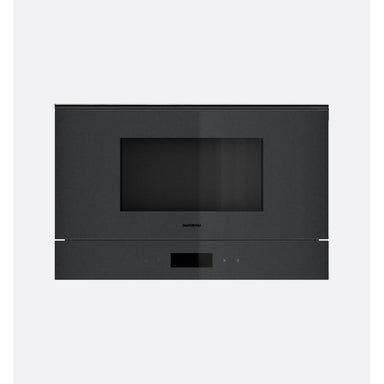 Gaggenau Minimalistic Series GM220100 60cm Built-In Combination Microwave Oven, Onyx
