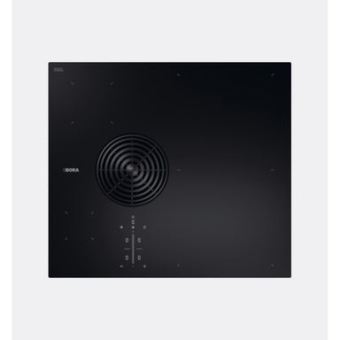 Bora S Pure PURSU2R 60cm Glass Ceramic Venting Induction Hob, Rough Black