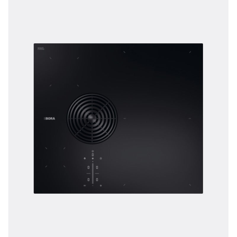 Bora S Pure PURSU2R 60cm Glass Ceramic Venting Induction Hob, Rough Black