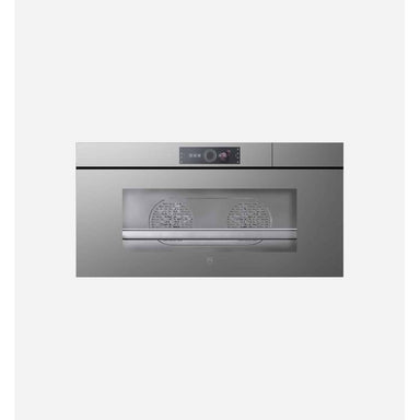 V-Zug V6000 CombiSteamer 45L Grand AutoDoor 60cm Steam Oven, Platinum Mirror Glass