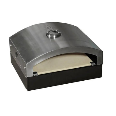 Buschbeck Universal Artisan Enamelled Steel & Stainless Steel Pizza Oven Insert, 20.3cm x 39.7cm x 34.3cm