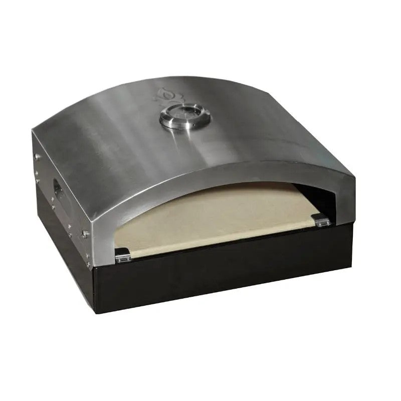 Buschbeck Universal Artisan Enamelled Steel & Stainless Steel Pizza Oven Insert, 20.3cm x 39.7cm x 34.3cm