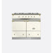 Lacanche Cluny LG1052CTIVA 100cm Dual Fuel Range Cooker, Ivory & Brass