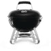 Napoleon Premium 14 Charcoal Portable Porcelain Enamel Grill, Black