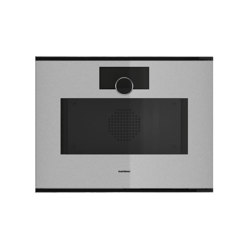 Gaggenau Minimalistic Series GS240130 Stainless Steel Built-In Combi-Steam Oven, Sterling