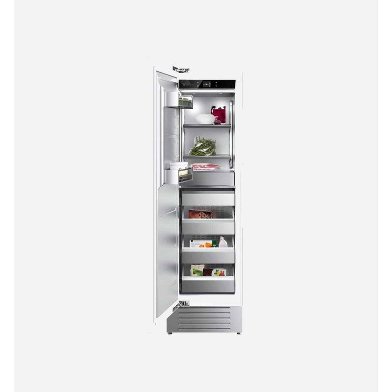 V-Zug V6000 Supreme Stainless Steel, Aluminium & Glass Fully-Integrated Freezer 60cm with IceMaker