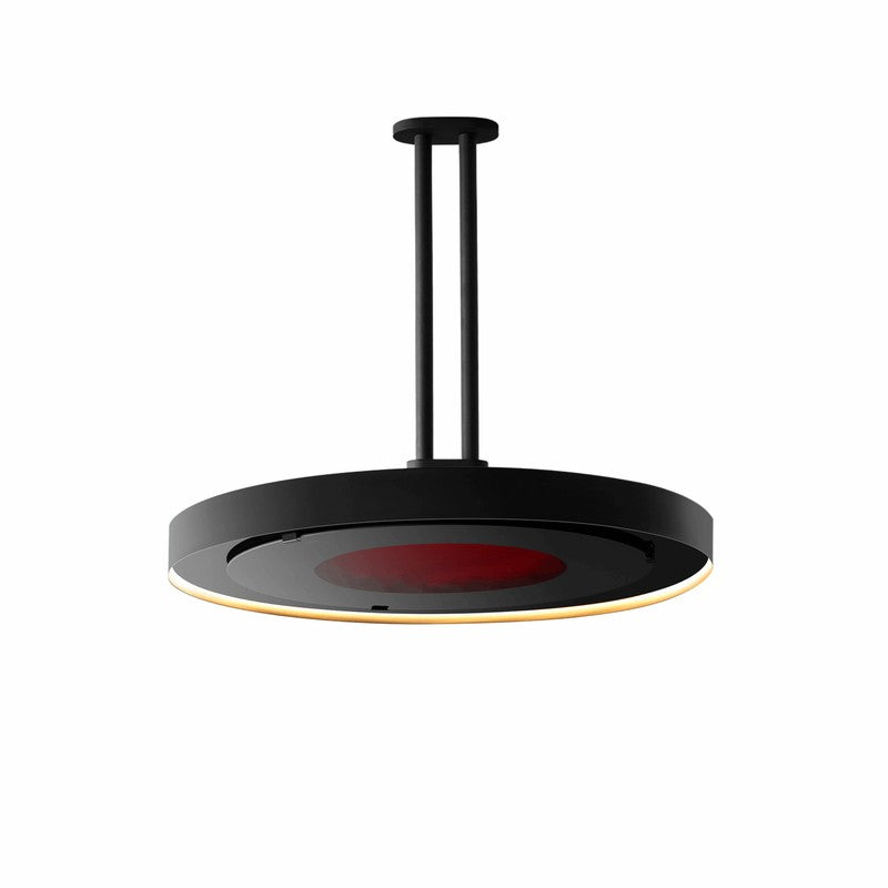 Bromic Heating Eclipse Smart-Heat® Ceramic Electric Heater, Matte Black