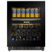 CELLA KITCHENLINE Beverage Centre 600mm, Black Glass