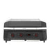 Cozze G-800 Combo Stainless Steel Gas Plancha Grill with Warming Rack