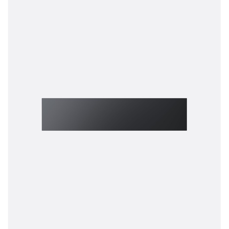 V-Zug V4000 WarmingDrawer 14 60cm Glass Warming Drawer, Black Mirror