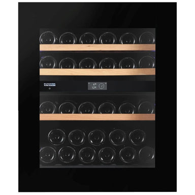 Dunavox NOBLE-32.TO Dual Zone 33 Bottle Integrated Wine Cooler