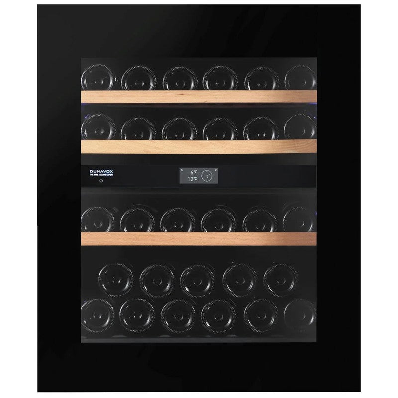 Dunavox NOBLE-32.TO Dual Zone 33 Bottle Integrated Wine Cooler