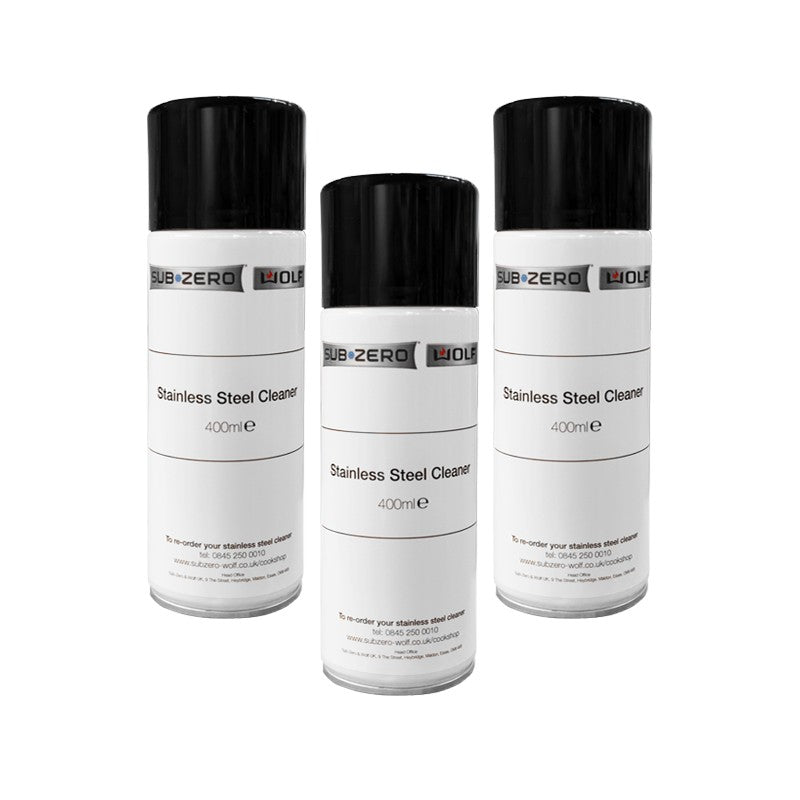 Sub Zero & Wolf Stainless Steel Cleaner, Pack of Twelve