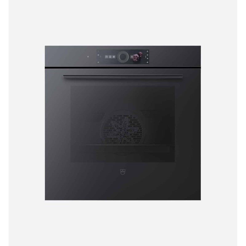 V-Zug Combair V2000 60cm Glass Single Oven, Black Mirror