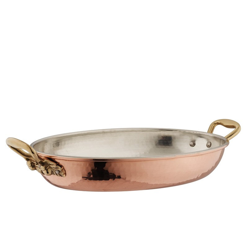 Ruffoni Historia Oval Low Open Roaster, 30cm