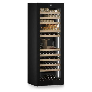 Liebherr Vinidor Selection WPgbi 7483 Steel 3-Zone Wine Cabinet 149 Bottle, Black
