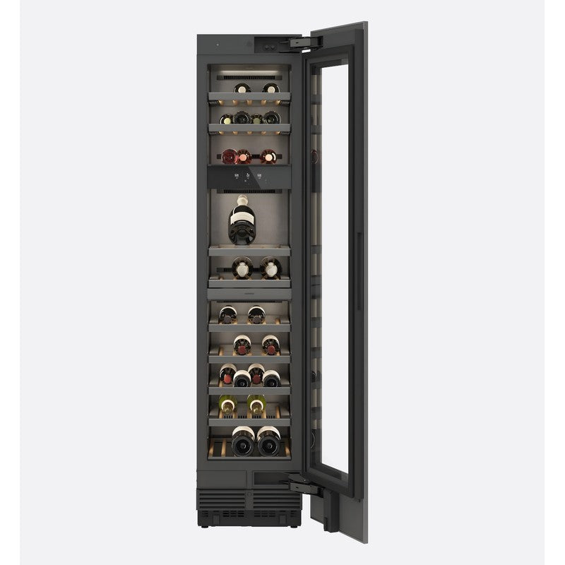 Gaggenau Vario Expressive Series RVW467170 45.7cm Fully Integrated Wine Storage, Oak & Anthracite Aluminium
