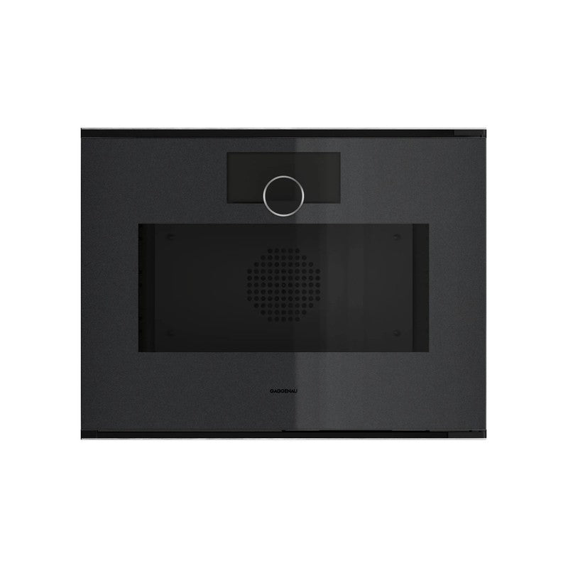 Gaggenau Minimalistic Series GS270100 Built-In Combi-Steam Oven 50 Litres, Onyx