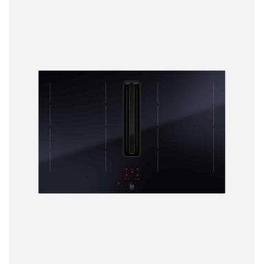 V-Zug V4000 CombiCookTop I804 80cm Integrated Extraction Hob, BlackDesign