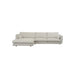 Cane-line Bloom 2-Seater Sofa with Chaise Longue, Teak Legs