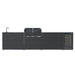 Cozze Elements Modular Outdoor Kitchen with Gas Grill, Storage, Fridge & Sink, Matte Black