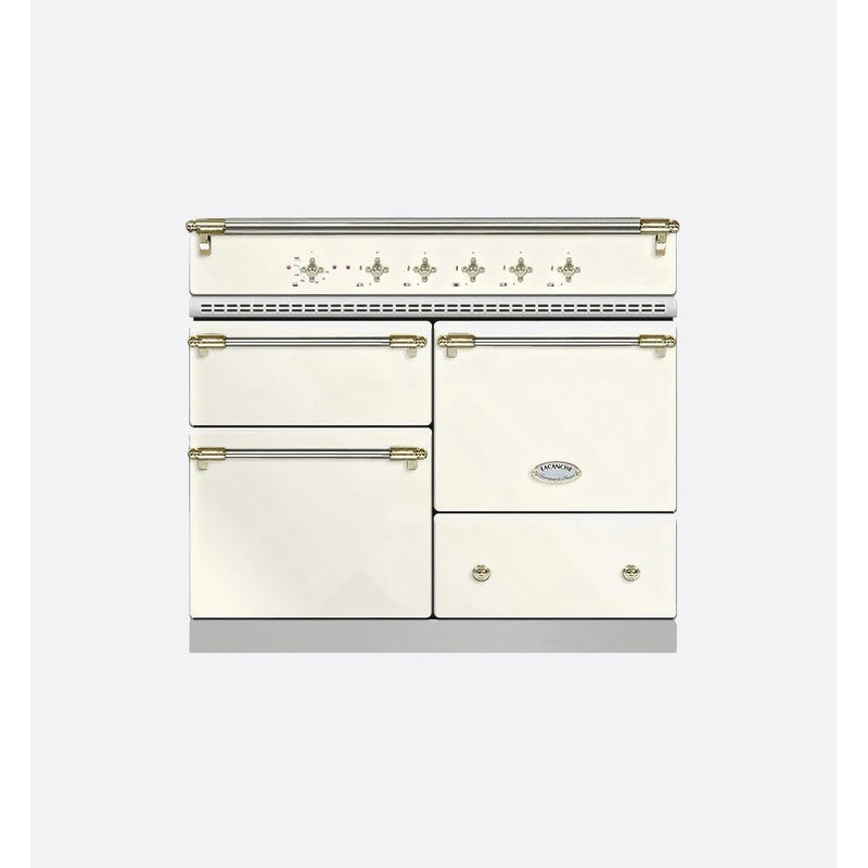 Lacanche Classic Macon LVI1053CTIVA 100cm Induction Range Cooker, Ivory & Brass