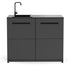 Cozze Elements 110 Stainless Steel Sink Module with Worktop