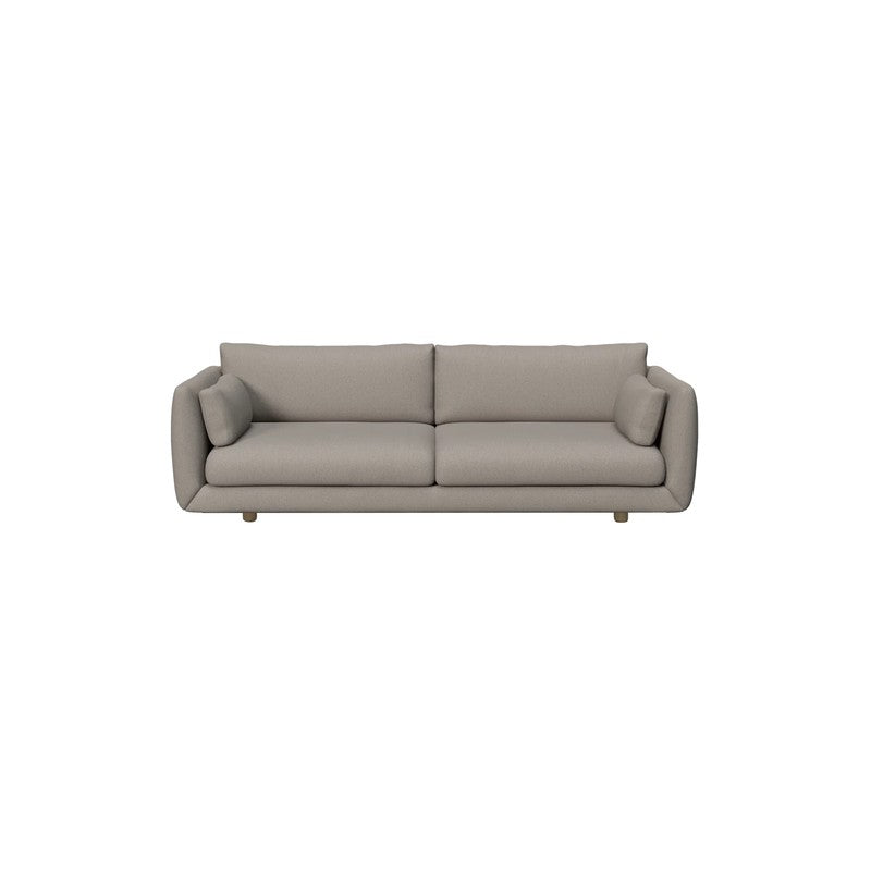 Cane-line Bloom 3-Seater Sofa with Teak Legs