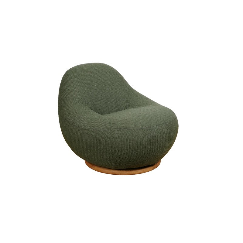Cane-line Gem Lounge Chair with Teak Swivel