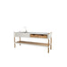 Sticks Kitchen with Teak Shelf