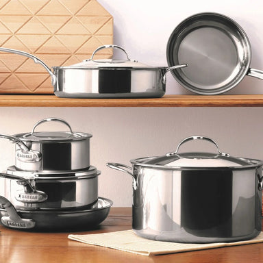 Hestan NanoBond Titanium Stainless Steel 6-Piece Cookware Set