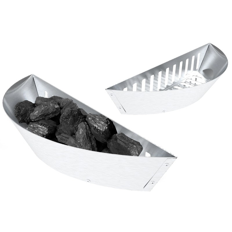 Broil King Crown™ Charcoal Baskets, Stainless Steel