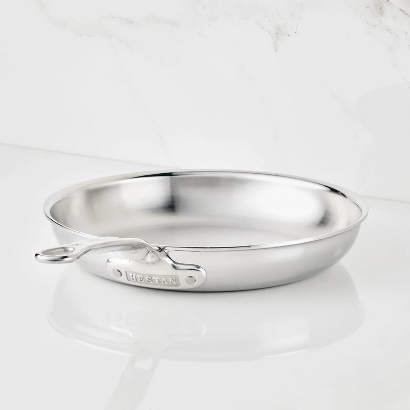 Hestan ProBond Luxe Stainless Steel Frying Pan, Mirror-Polished