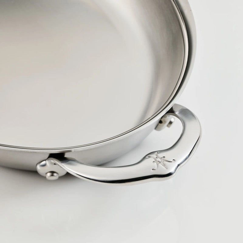 Hestan Provisions Stainless Steel Oval Gratin Dish, Mirror-Polish Finish