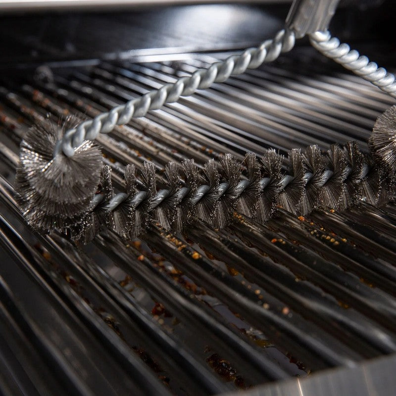The Cotswold Cooking Company Extra Wide Stainless Steel Twisted Bristle Grill Brush