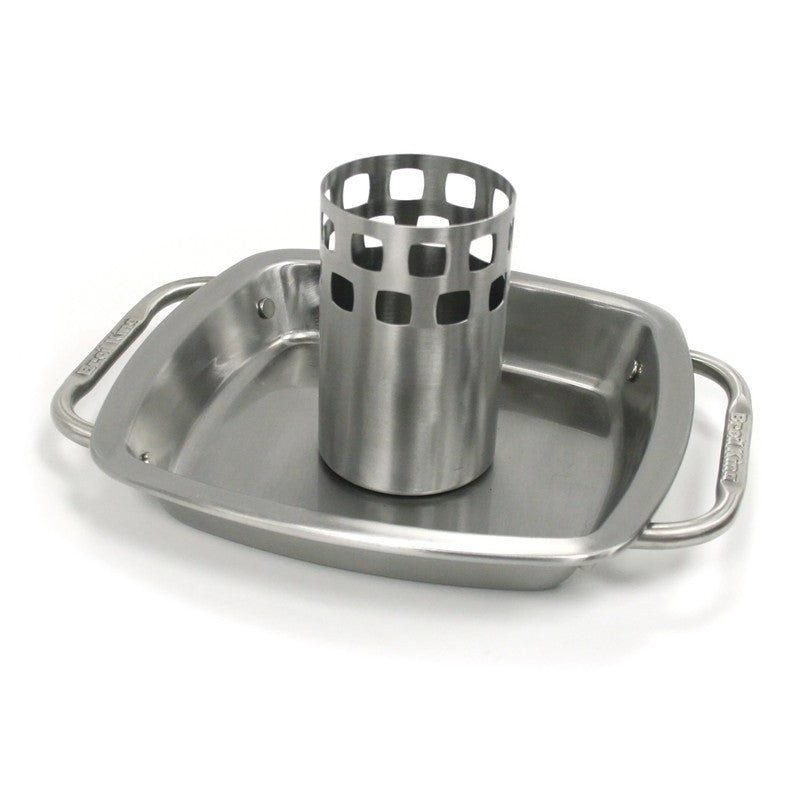 Broil King Premium Chicken Roaster with Pan