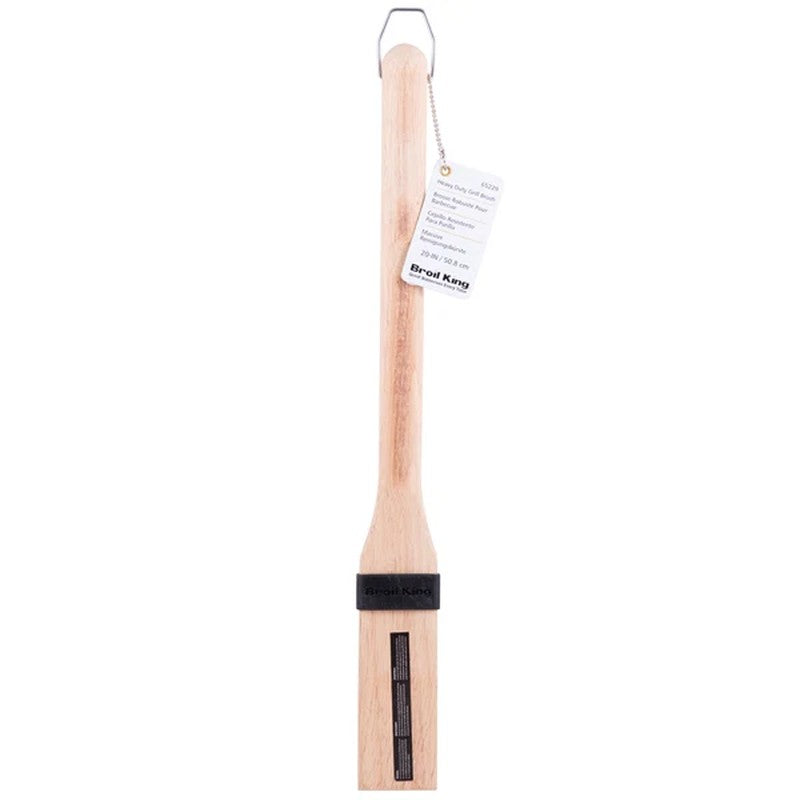 Broil King Deep Bristle Grill Brush with Grime Guard Flap & Scraper